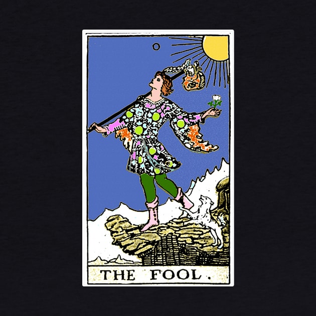 Tarot Card Fool by Scarebaby